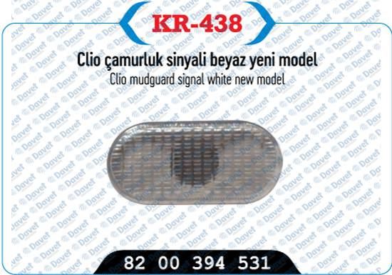 KAYA KR-438 Camurluk Sinyali R19-Clio-Kangoo